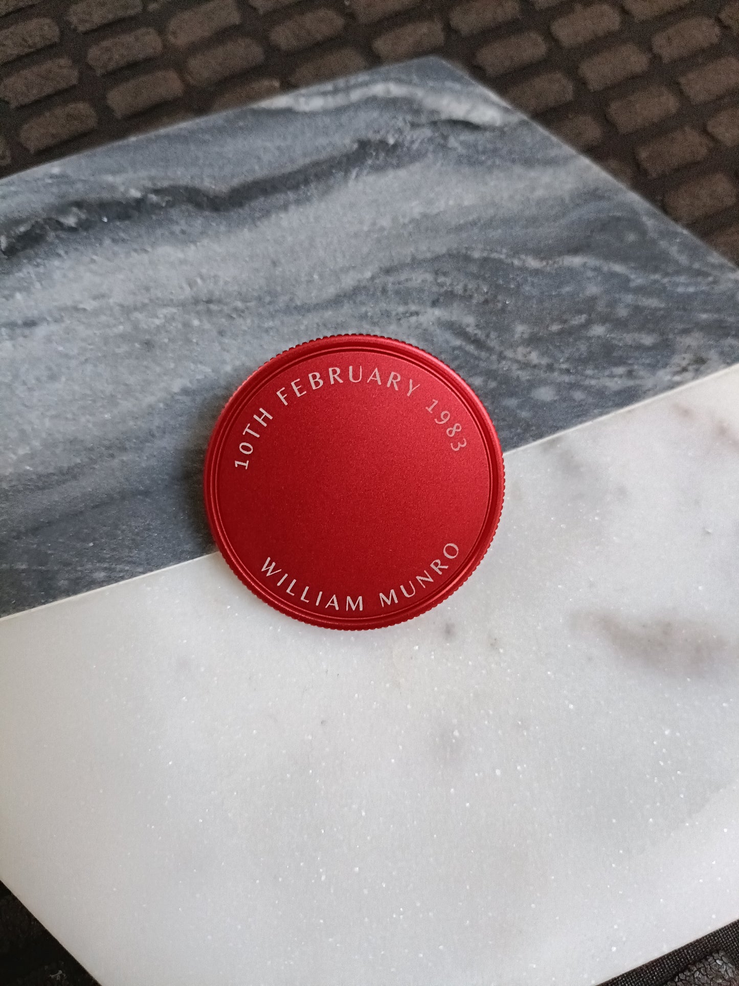 Made In England Personalised Challenge Coin